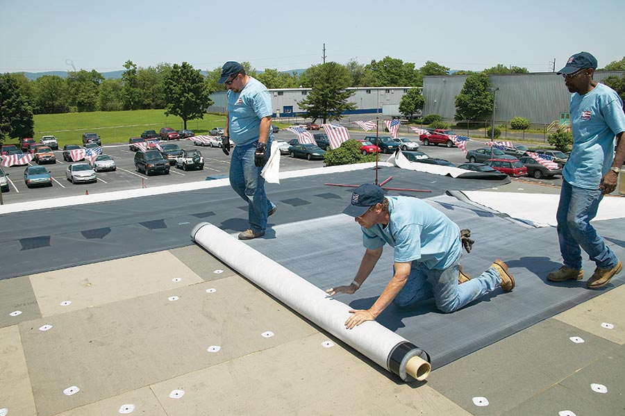 Flat Roof Installation In Cuyahoga Falls