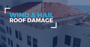 wind and hail roof damage