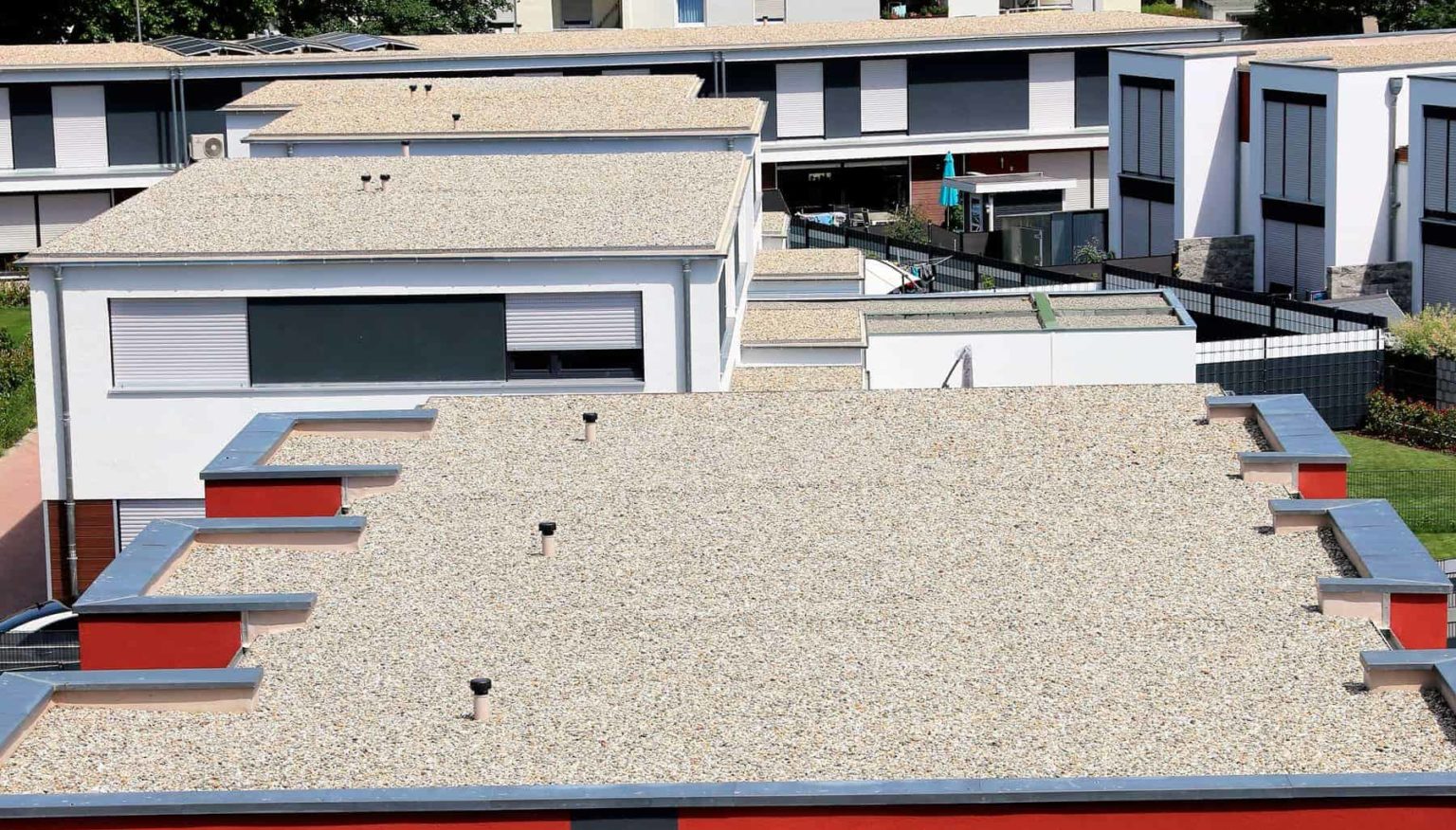 custom built up roofing