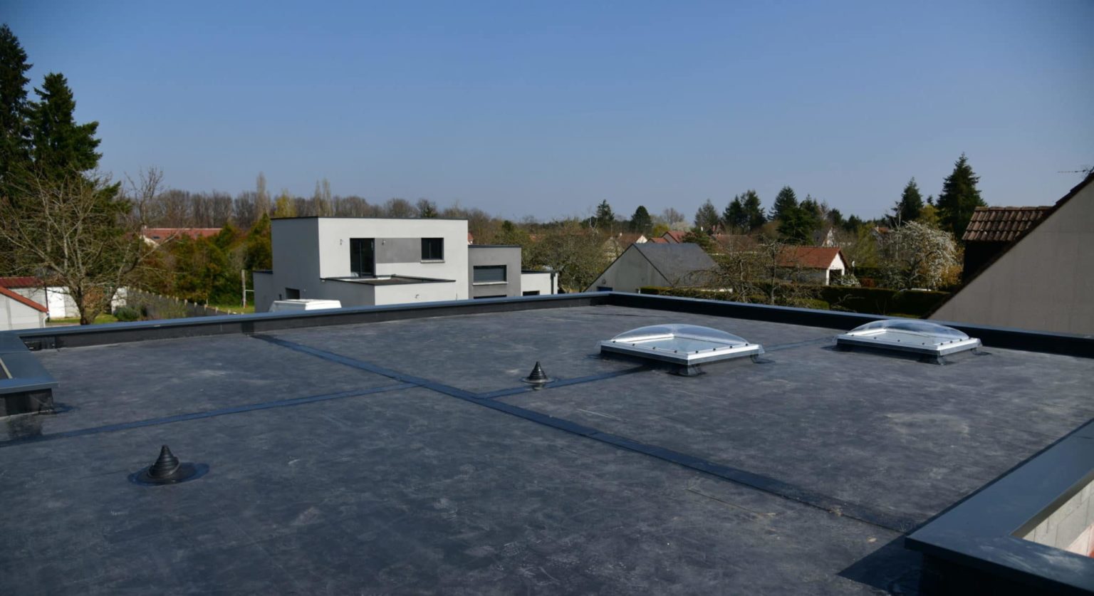rubber membrane roofing