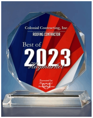 Colonial Contracting Inc. - Contact Colonial award1-1.png