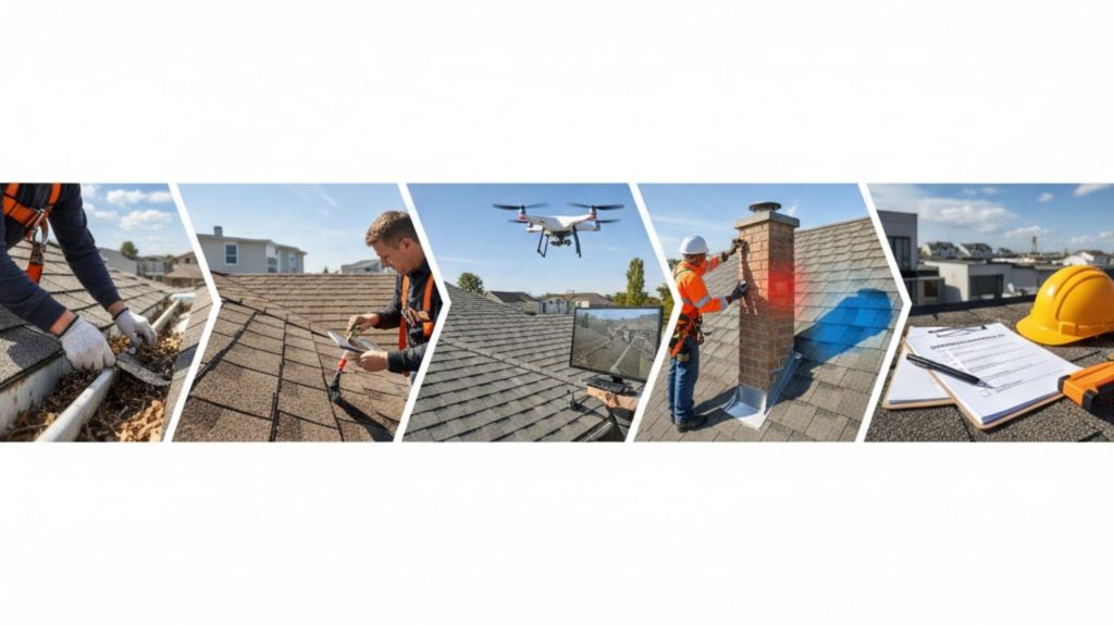 What Specific Tasks Should Be Included in a Comprehensive Roofing Maintenance Plan?